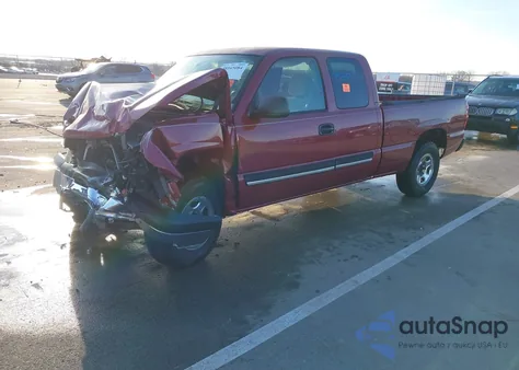 2004 Chevrolet Silverado 1500 Ls из США, поврежденный, VIN 2GCEC19V241208764